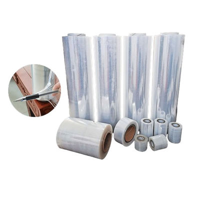 chất lượng  50mm Soft LDPE Stretch Film Roll Transparent LDPE Sheet For Machine Wrap nhà máy sản xuất