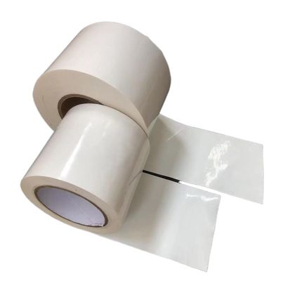 LDPE White Shrink Wrap Tape 100mm Chiều rộng 30m Chiều dài Với lõi nhựa 3'
