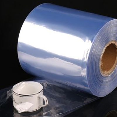 Phim bọc thu nhỏ PVC nhiệt trong suốt, cuộn phim đóng gói thu nhỏ PVC