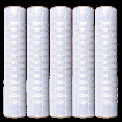 Độ giãn dài 250% Màng căng đục lỗ LDPE rõ ràng Độ dày 23 micron cho bao bì