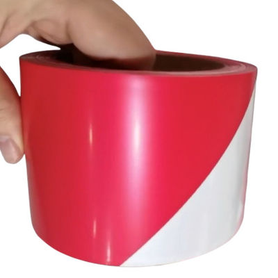 Cảnh báo giao thông PE phim bảo vệ màu đen màu vàng màu đỏ màu trắng băng cảnh báo
