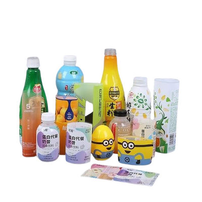 Biodegradable PLA Shrink Sleeve chống trầy xước Shrink Wrap Label chai