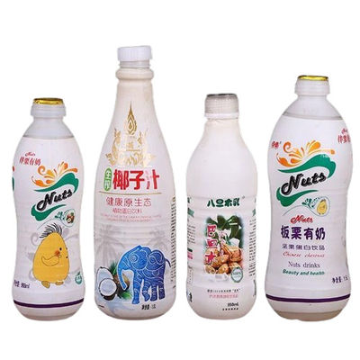 Nhựa PETG có thể tái chế, thu hẹp nhãn tay, cuộn phim tùy chỉnh cho chai