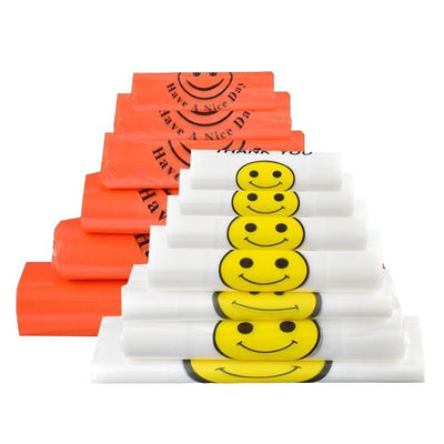 Thẻ đeo áo sơ mi nhựa tái sử dụng trung bình HDPE LDPE túi áo thun màu