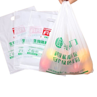 Thức ăn tạp hóa Áo vải nhựa poly túi xách 11x17x21 trong để mang đi