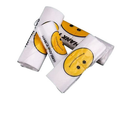 Bao bì đồ ăn nhựa in túi xách 13x19x23 Cho tạp hóa