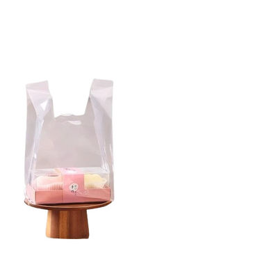 Bao bì đồ ăn nhựa in túi xách 13x19x23 Cho tạp hóa
