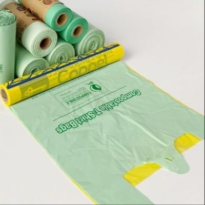 Bao bì đeo áo khoác nhựa phân hủy sinh học để mua sắm bán lẻ tạp hóa
