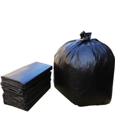 Đen 25 Micron thùng rác Liner Poly tách biệt tái chế thùng rác
