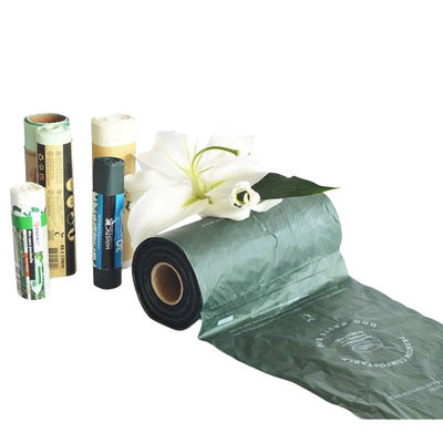 Bao bì phân thải chó phân hủy sinh học thân thiện với môi trường trên vật liệu PLA PBAT cuộn