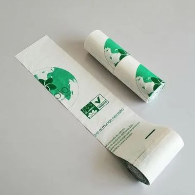 Bao bì phân thải chó phân hủy sinh học thân thiện với môi trường trên vật liệu PLA PBAT cuộn