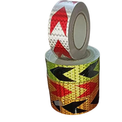 Vải dán nhãn giao thông tầm nhìn cao BOPP Vải phản xạ an toàn đường bộ