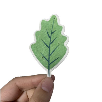 Bảng giấy hạt giống được trồng theo yêu cầu ghi chú thẻ giấy hạt giống tái chế