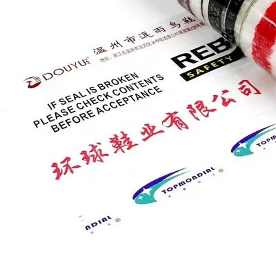 Nhãn hiệu in băng bao bì BOPP rõ ràng Độ dày 36 - 65 micron