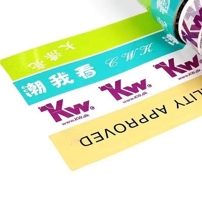 Nhãn hiệu in băng bao bì BOPP rõ ràng Độ dày 36 - 65 micron