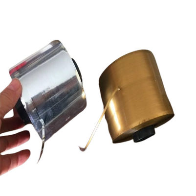 Vàng và vàng Bobbin hình dạng băng rách hẹp chiều rộng dễ áp dụng